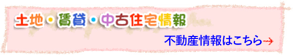 土地・賃貸・中古住宅情報　不動産情報はこちら